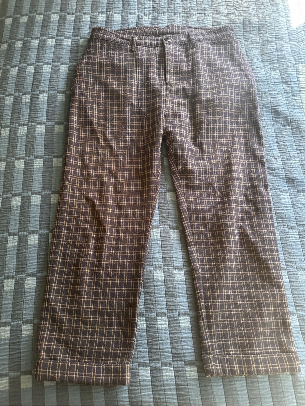 Women’s Plaid Cropped The Great Trousers